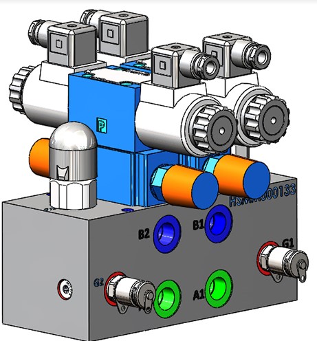Hydraulic Manifold Block
